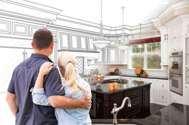 Professional Kitchen Flooring technician working in Christmas, FL